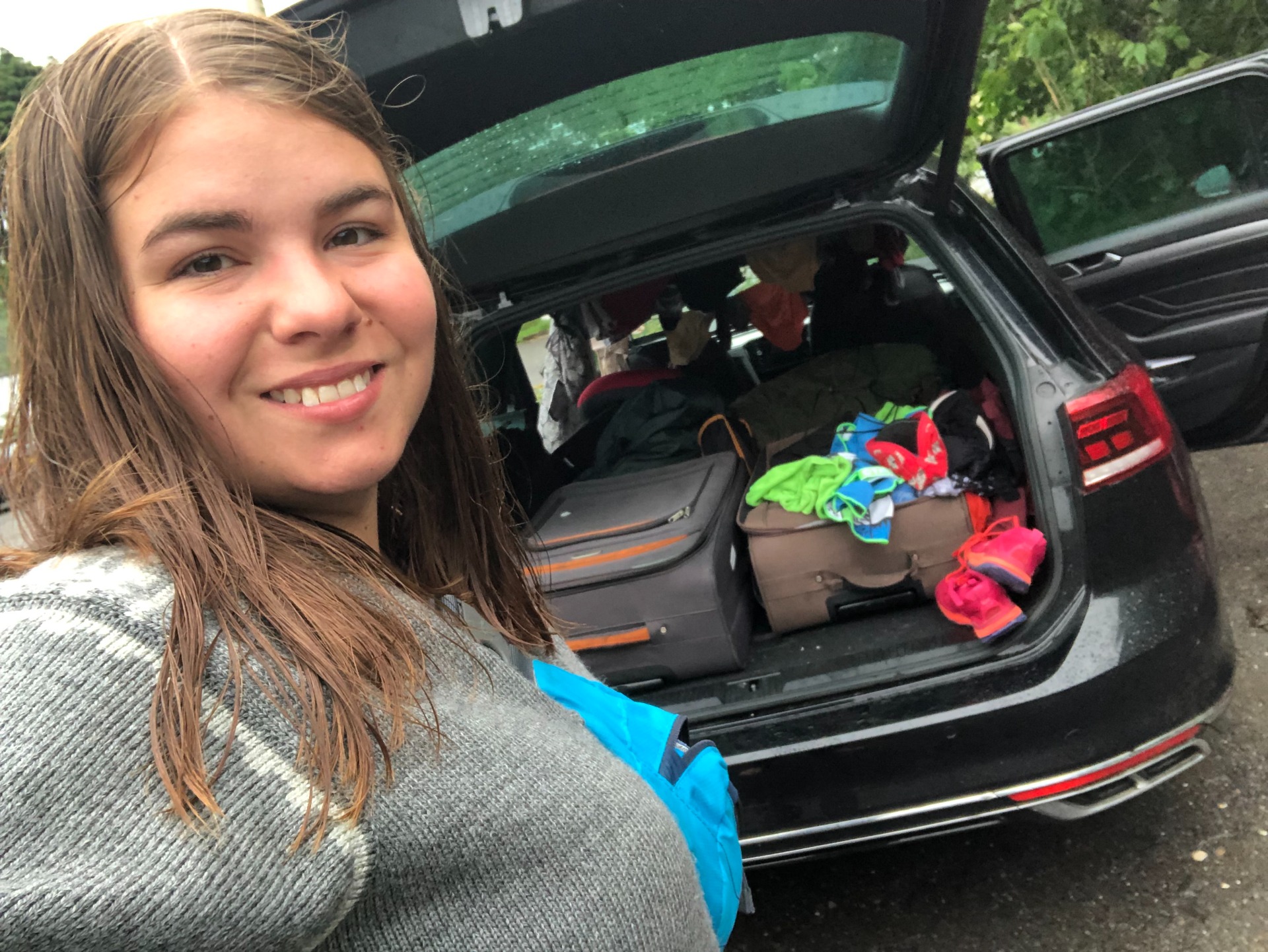 První společné selfie