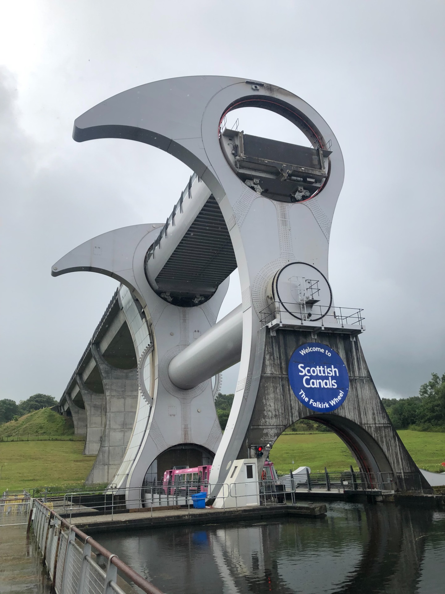 Výtah pro loďky - The Falkirk Wheel