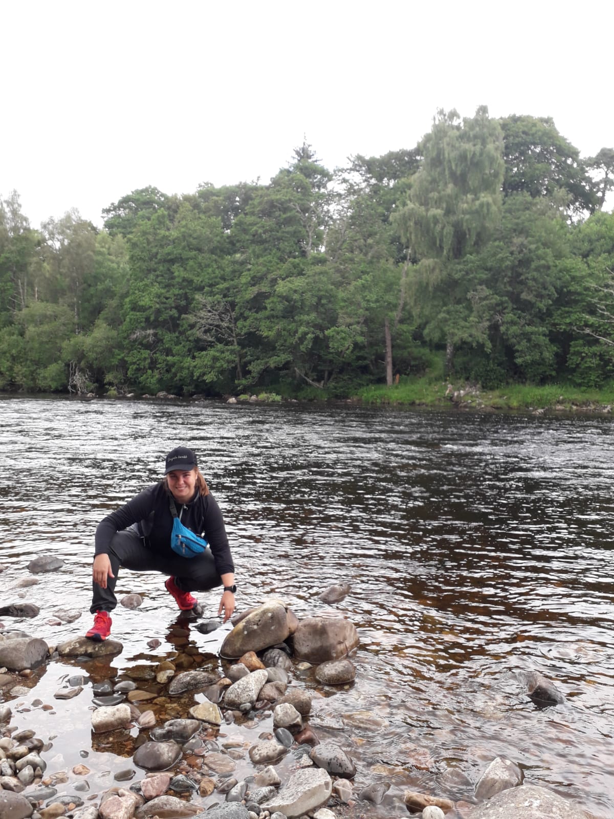 Koupačka v řece Dee