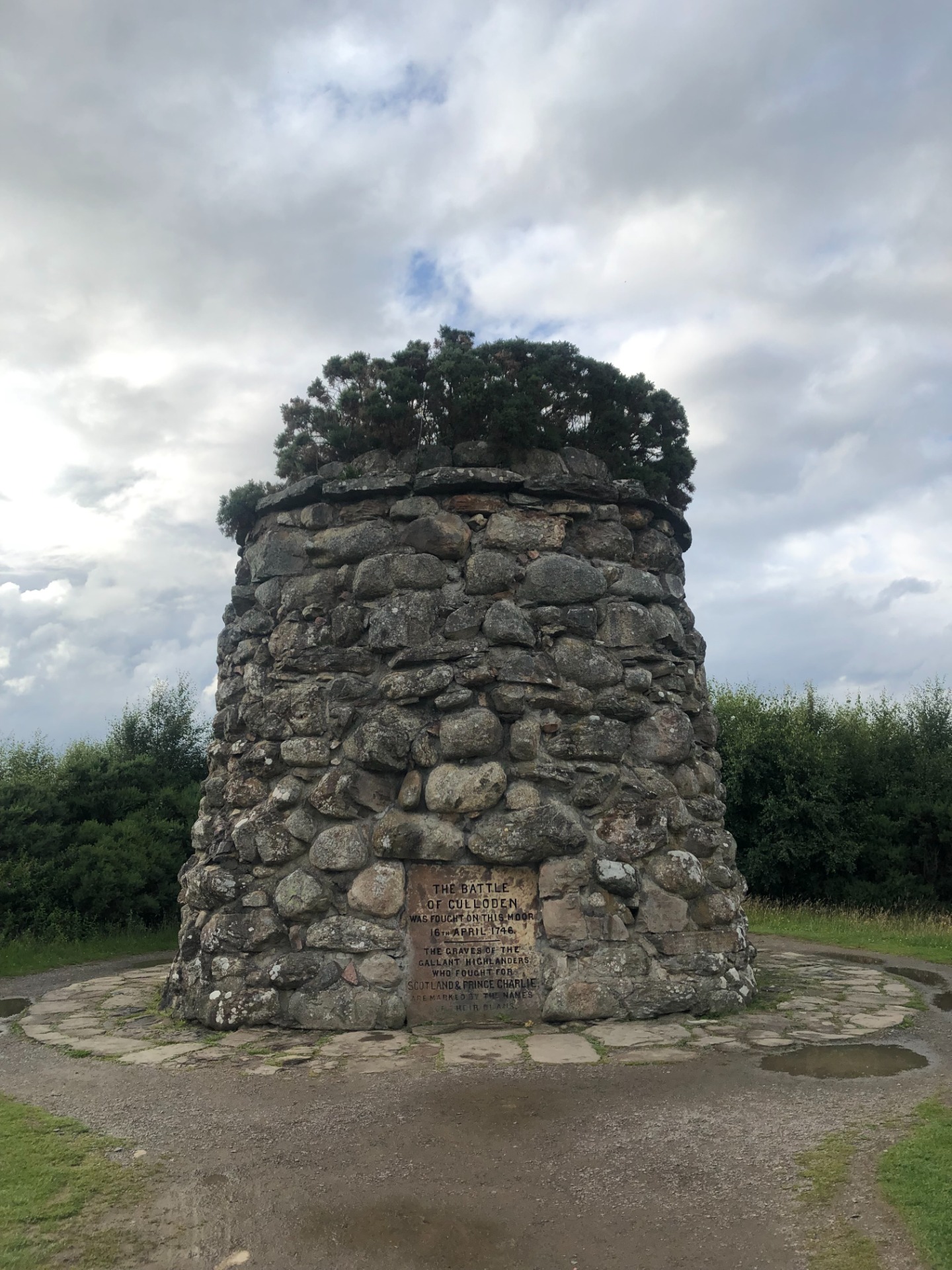 Památník v Cullodenu
